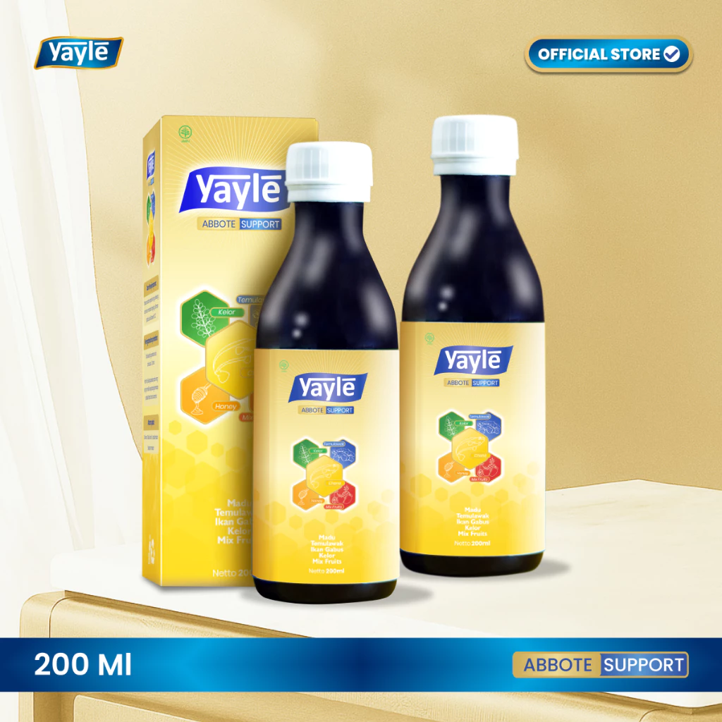 Yayle Abbote Support 200ml - Bantu Tambah Gizi Si Kecil