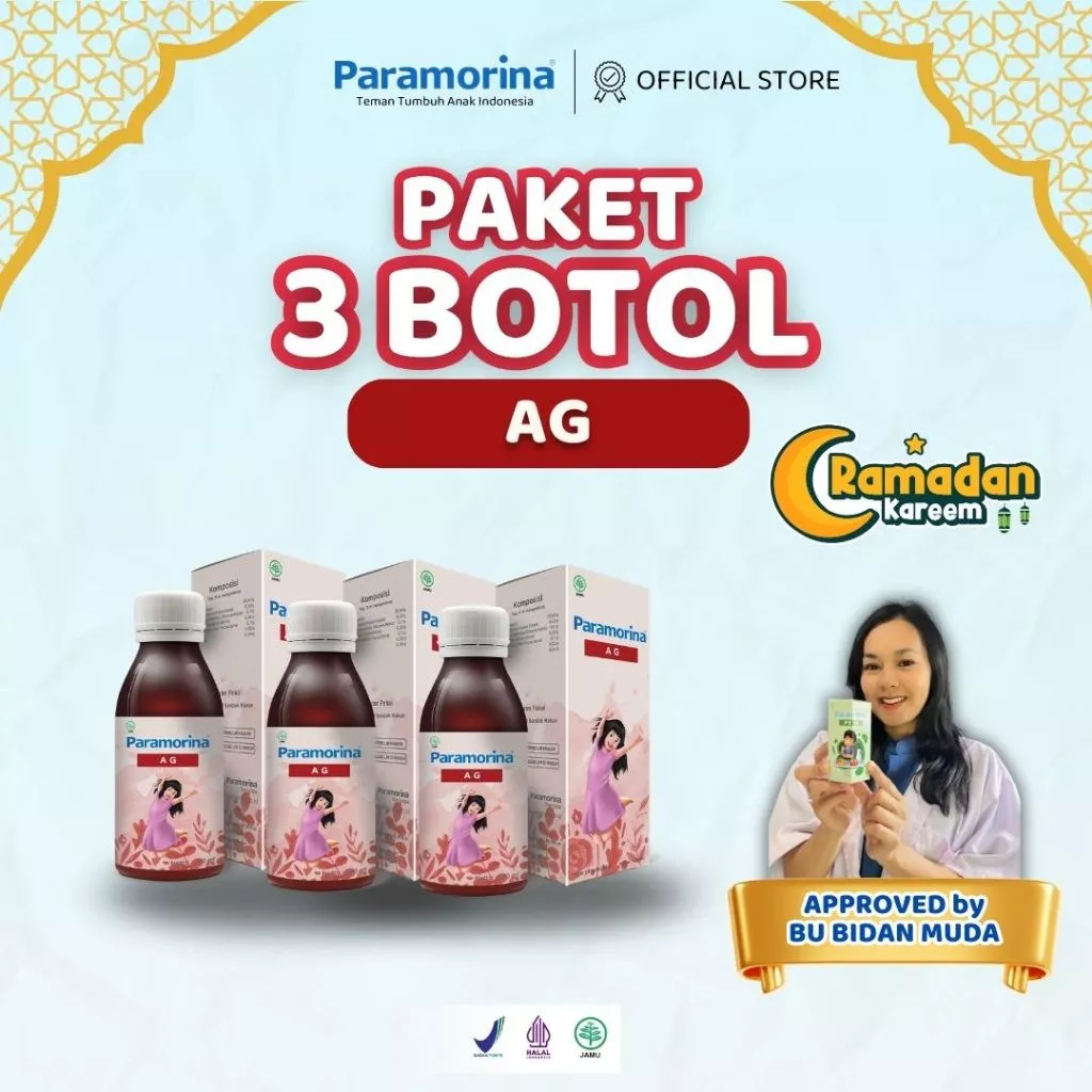 Paket 3 Botol Activegrow - Membantu Stimulasi Jalan Si Buah Hati
