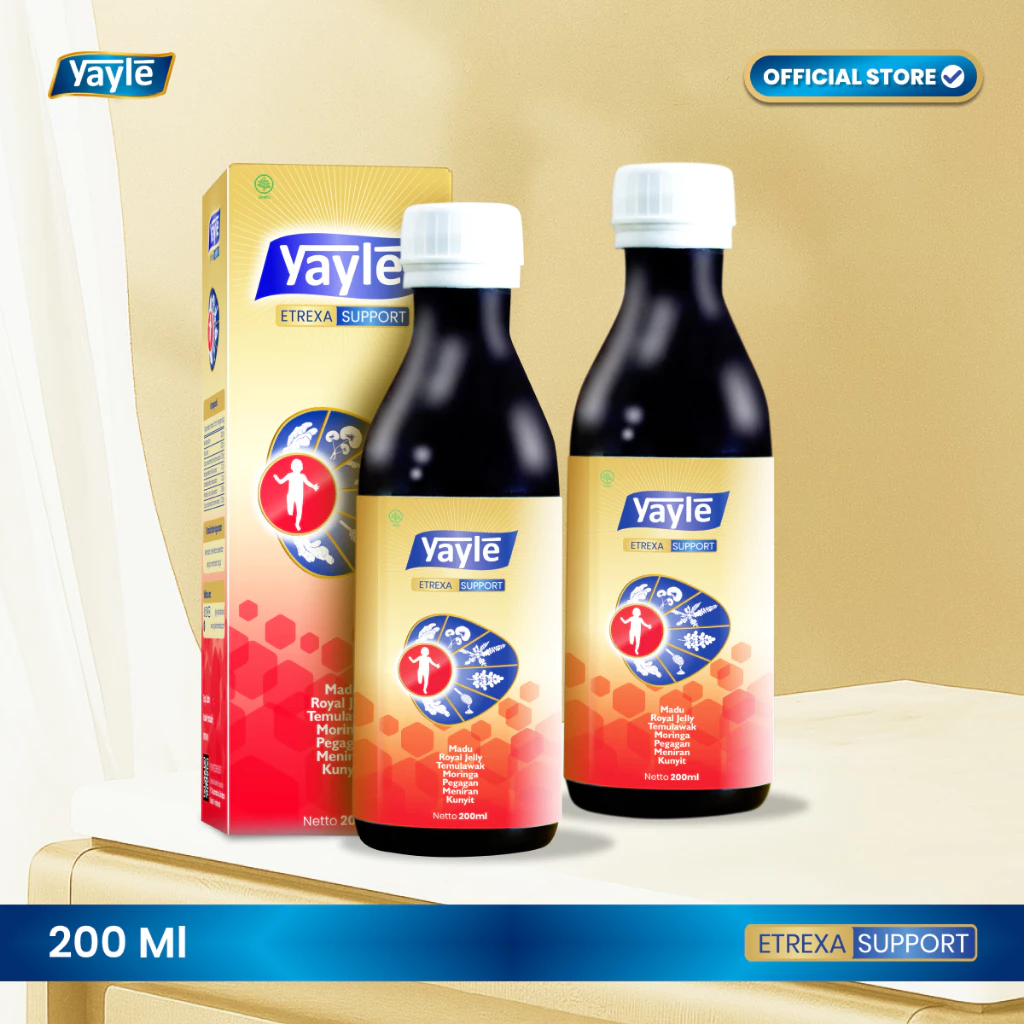 YAYLE ETREXA SUPPORT 200ML - MADU ANAK MEMBANTU ZAT GIZI